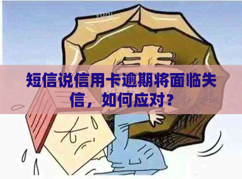 短信说信用卡逾期将面临失信，如何应对？