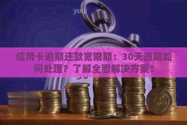 信用卡逾期还款宽限期：30天逾期如何处理？了解全面解决方案！