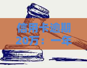 信用卡逾期20万：一年后果分析与应对策略