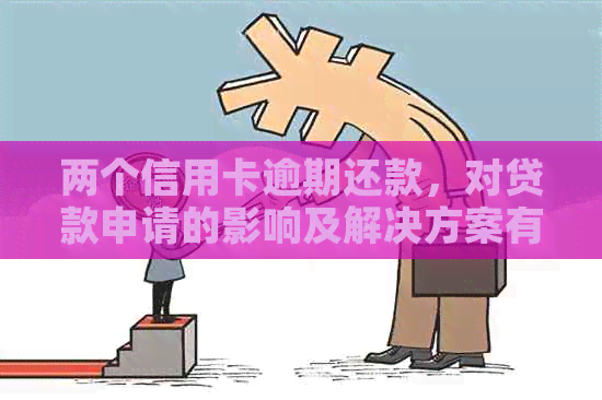 两个信用卡逾期还款，对贷款申请的影响及解决方案有哪些？