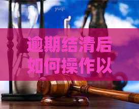 逾期结清后如何操作以便顺利申请信用卡还款