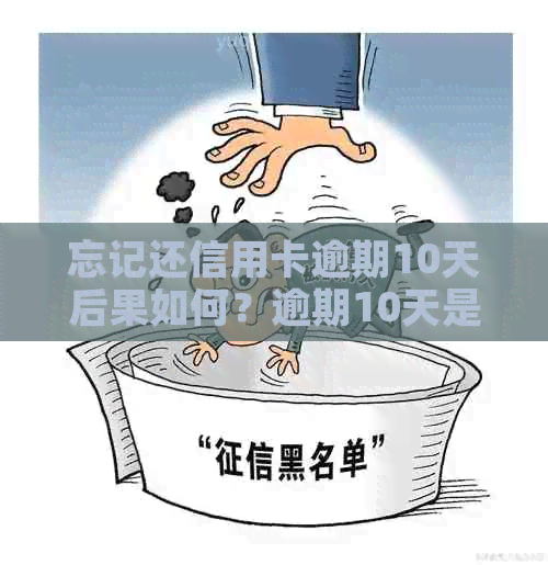 忘记还信用卡逾期10天后果如何？逾期10天是否会产生影响？