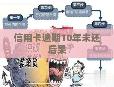 信用卡逾期10年未还后果