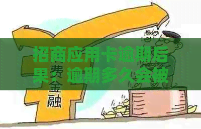 招商应用卡逾期后果：逾期多久会被起诉？逾期后怎么办？