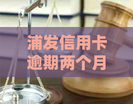 浦发信用卡逾期两个月的解决策略：我应该怎么做？