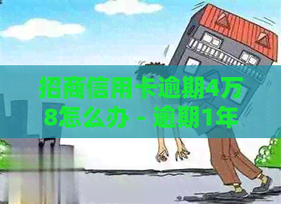 招商信用卡逾期4万8怎么办 - 逾期1年4.7万，10个月4.4万的处理方法