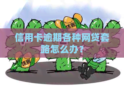 信用卡逾期各种网贷套路怎么办？