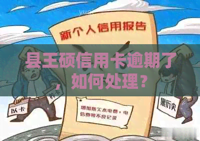 县王硕信用卡逾期了，如何处理？