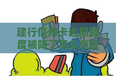 建行信用卡逾期额度被降了怎么恢复：2021年新政策与恢复全解析