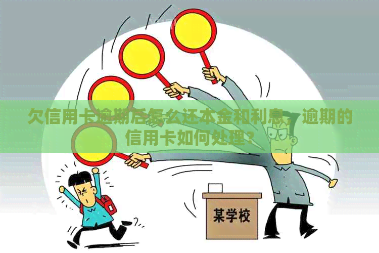 欠信用卡逾期后怎么还本金和利息，逾期的信用卡如何处理？