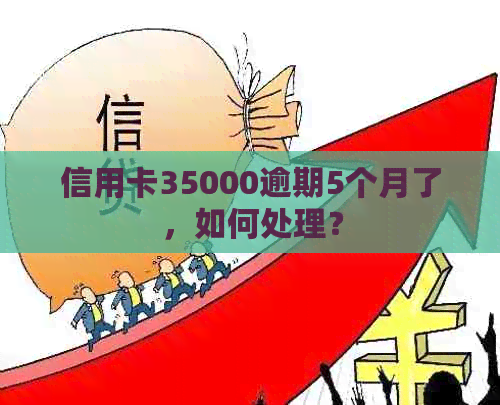 信用卡35000逾期5个月了，如何处理？