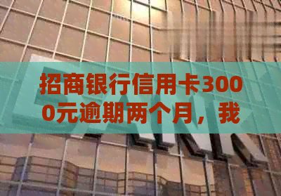 招商银行信用卡3000元逾期两个月，我该如何解决？逾期还款会产生什么后果？