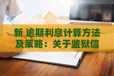 新 逾期利息计算方法及策略：关于监狱信用卡的探讨