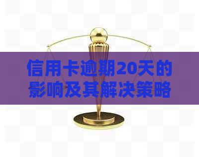 信用卡逾期20天的影响及其解决策略