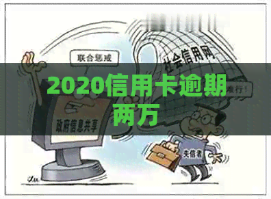 2020信用卡逾期两万