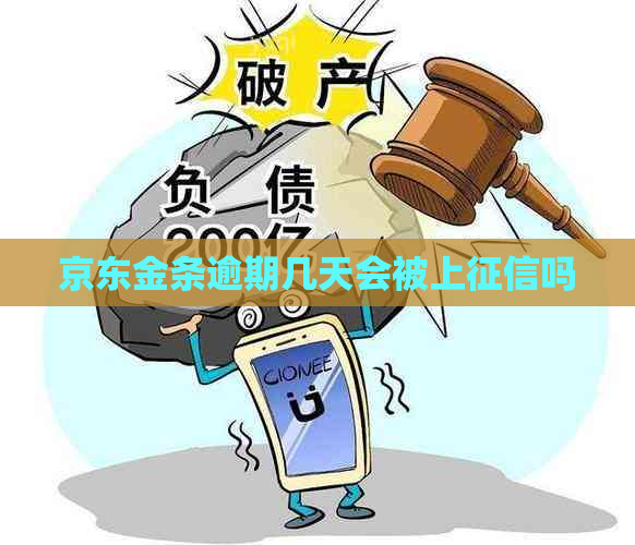 京东金条逾期几天会被上吗