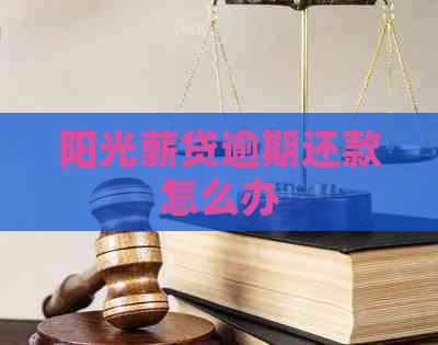 阳光薪贷逾期还款怎么办