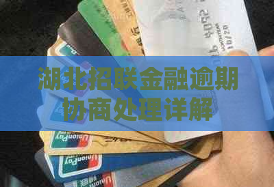 湖北招联金融逾期协商处理详解