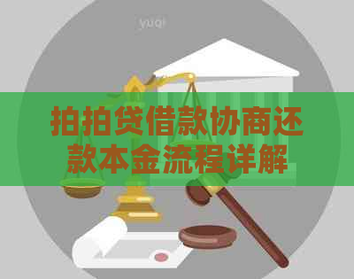 借款协商还款本金流程详解