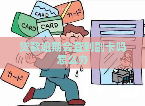 贷款逾期会查到副卡吗怎么办