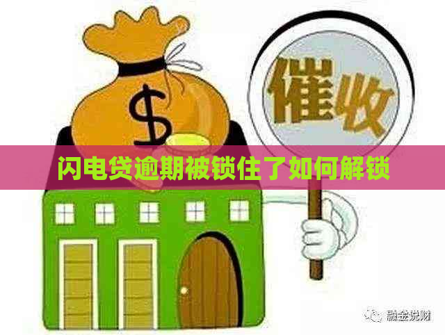 闪电贷逾期被锁住了如何解锁