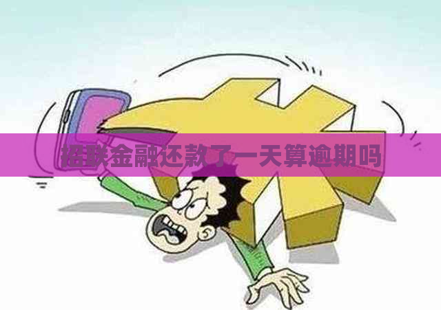 招联金融还款了一天算逾期吗