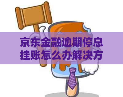 京东金融逾期停息挂账怎么办解决方法