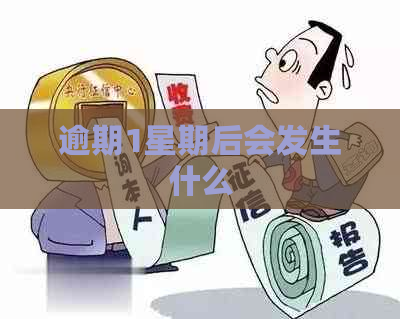 逾期1星期后会发生什么