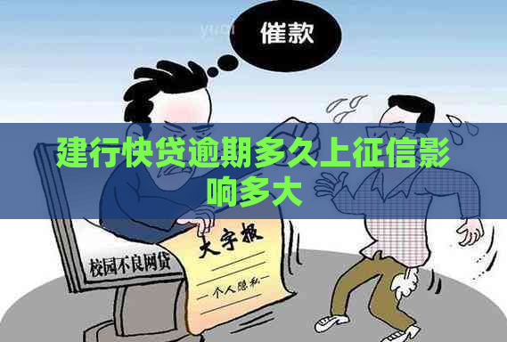 建行快贷逾期多久上影响多大