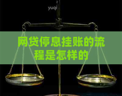 网贷停息挂账的流程是怎样的