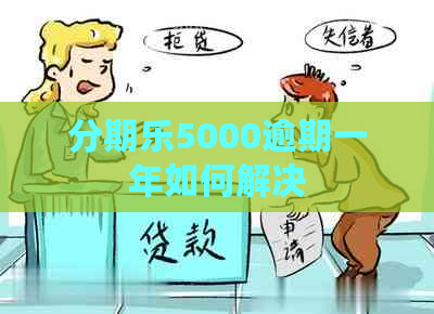 5000逾期一年如何解决