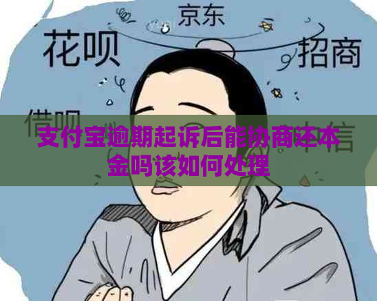 支付宝逾期起诉后能协商还本金吗该如何处理