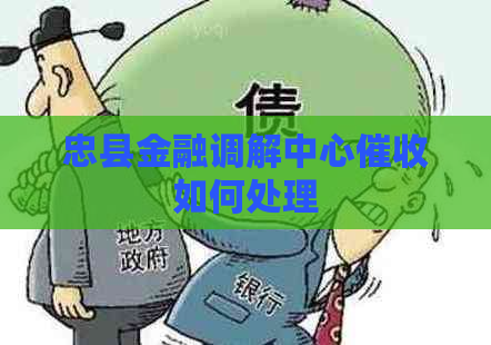 忠县金融调解中心如何处理