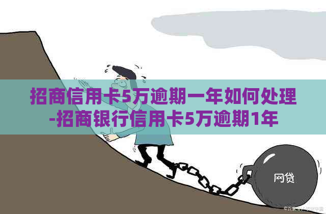 招商信用卡5万逾期一年如何处理-招商银行信用卡5万逾期1年