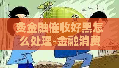 费金融好黑怎么处理-金融消费