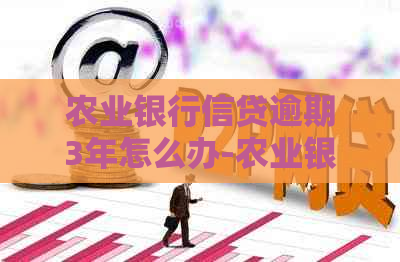 农业银行信贷逾期3年怎么办-农业银行信贷逾期3年怎么办理