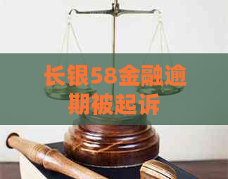 长银58金融逾期被起诉