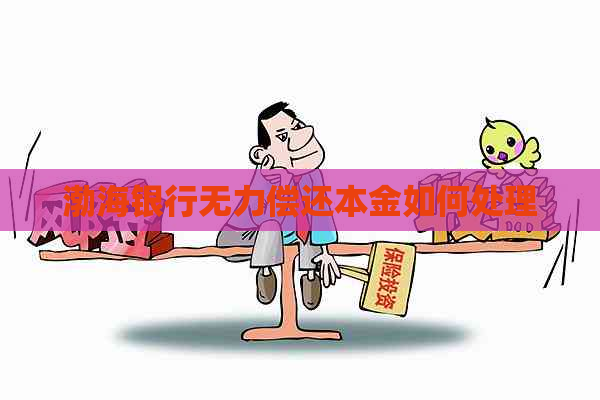 渤海银行无力偿还本金如何处理