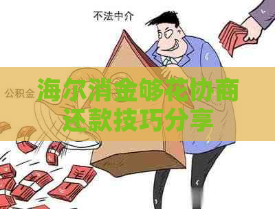 海尔消金够花协商还款技巧分享