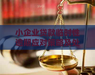 小企业贷款临时性逾期应对策略及处置建议