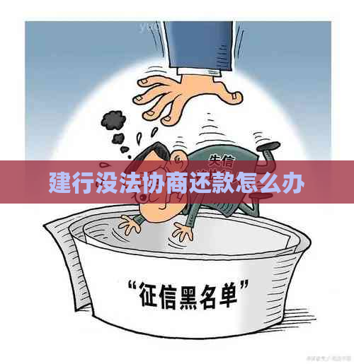 建行没法协商还款怎么办