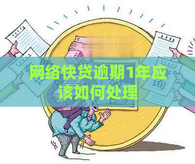 网络快贷逾期1年应该如何处理