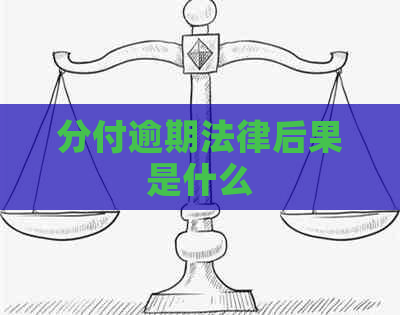 分付逾期法律后果是什么