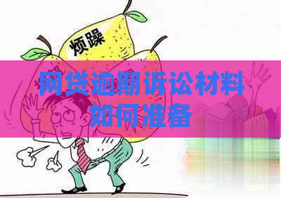 网贷逾期诉讼材料如何准备