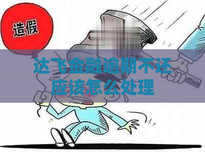 达飞金融逾期不还应该怎么处理