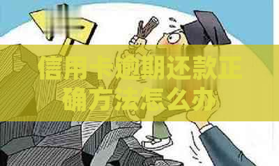 信用卡逾期还款正确方法怎么办