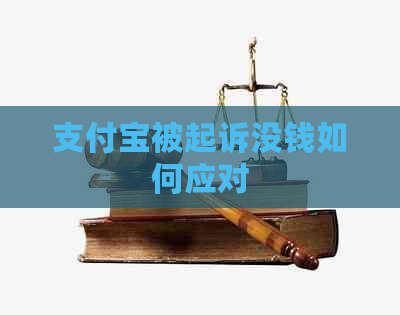 支付宝被起诉没钱如何应对