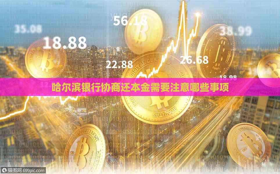 哈尔滨银行协商还本金需要注意哪些事项