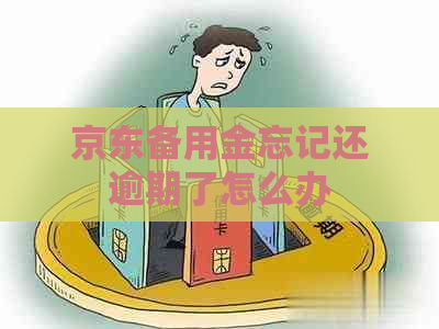 京东备用金忘记还逾期了怎么办