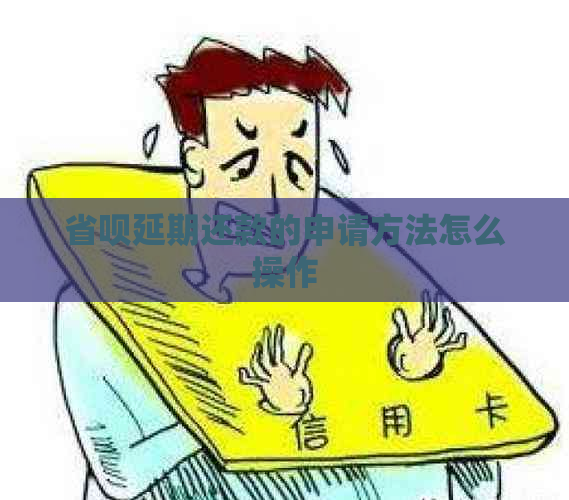 省呗延期还款的申请方法怎么操作